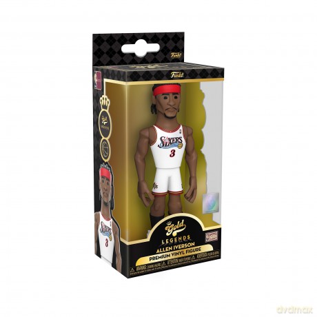 Basketball: Funko Gold - Nba - 76ers- Allen Iverson (5) (premium Vinyl Figure) [FIGURKA]
