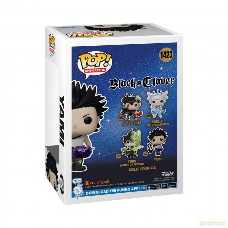 Black Clover POP! Animation Vinyl Figur Yami 9 cm [FIGURKA]
