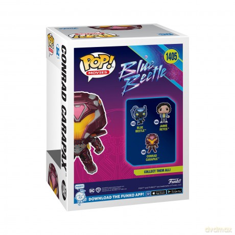 Blue Beetle POP! Movies Vinyl Figur Conrad Carapax [FIGURKA]