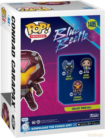 Blue Beetle POP! Movies Vinyl Figur Conrad Carapax [FIGURKA]