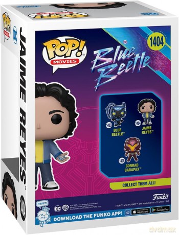 Blue Beetle POP! Movies Vinyl Figur Jaime Reyes 9 [FIGURKA]