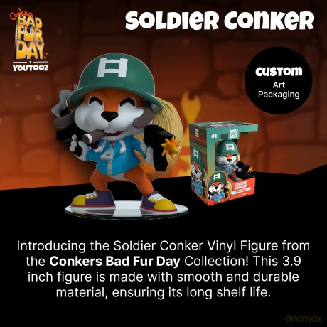 Conkers Bad Fur Day Vinyl Figur Soldier Cronker 1 [FIGURKA]