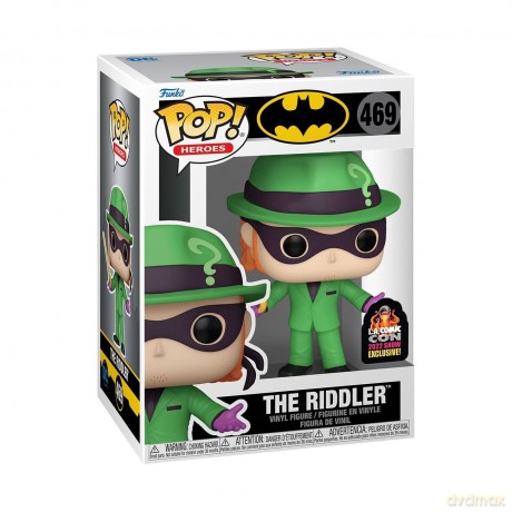 DC Comics POP! Heroes Vinyl Figur Riddler(Arkhamve [FIGURKA]