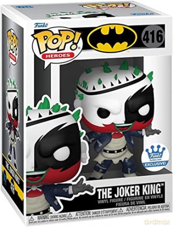 DC Comics POP! Heroes Vinyl Figur The Joker King E [FIGURKA]