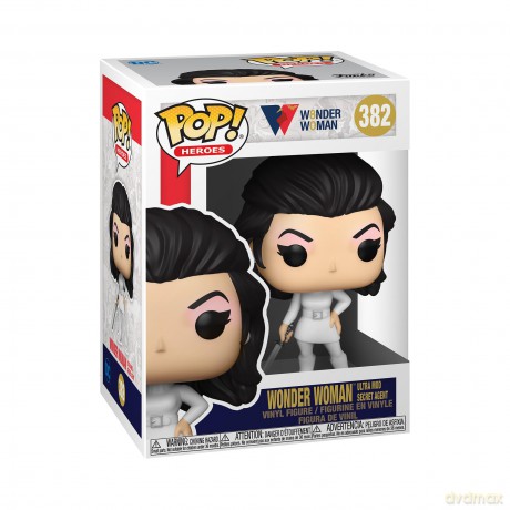 Dc Comics: Funko Pop! Heroes - Wonder Woman 80th - Wonder Woman Ultra Mod Secret Agent (vinyl Figure) [FIGURKA]