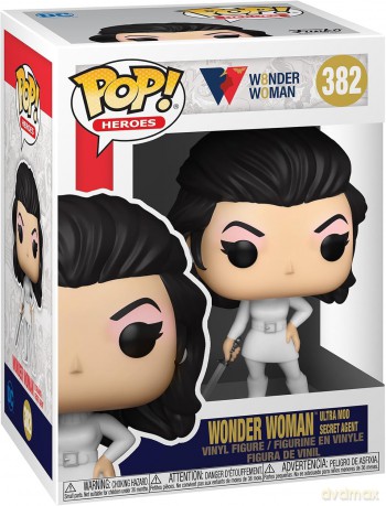 Dc Comics: Funko Pop! Heroes - Wonder Woman 80th - Wonder Woman Ultra Mod Secret Agent (vinyl Figure) [FIGURKA]