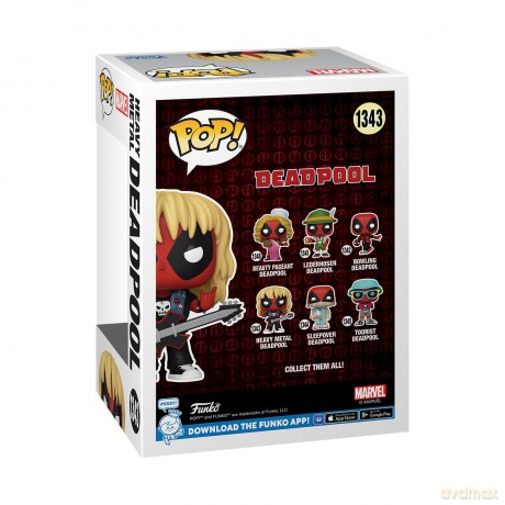Deadpool Parody POP! Vinyl Figur Metal band 9 cm [FIGURKA]