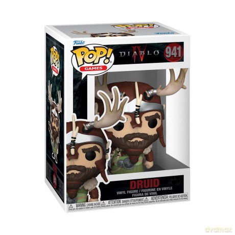 Diablo 4 POP! Games Vinyl Figur Druid 9 cm [FIGURKA]
