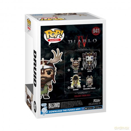 Diablo 4 POP! Games Vinyl Figur Druid 9 cm [FIGURKA]
