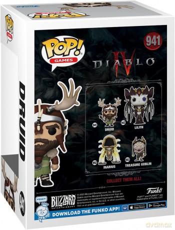 Diablo 4 POP! Games Vinyl Figur Druid 9 cm [FIGURKA]