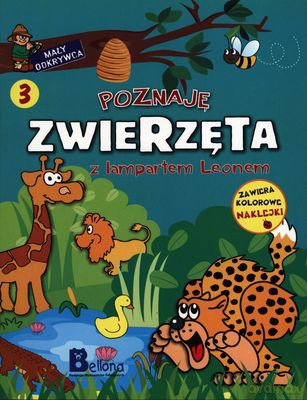Poznaję Zwierzęta z Lampartem Leonem Mały Odkrywca 3 [KSIĄŻKA]