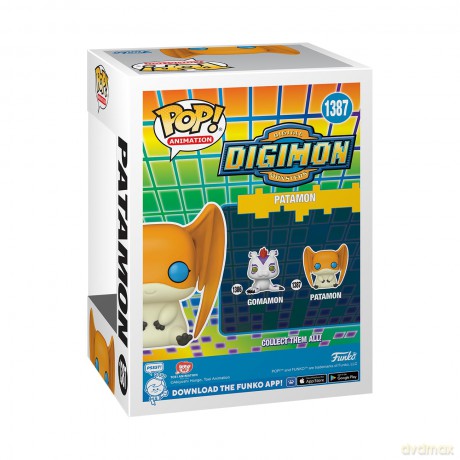Digimon POP! Animation Vinyl Figur Patamon 9 cm [FIGURKA]