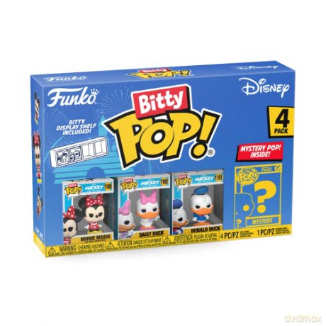 Disney Bitty POP! Vinyl Figuren 4er-Pack Minnie 2, [FIGURKA]