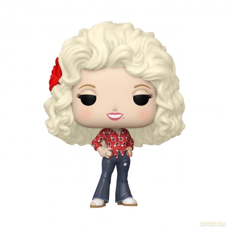 Dolly Parton POP! Rocks Vinyl Figur 77 tour 9 cm [FIGURKA]