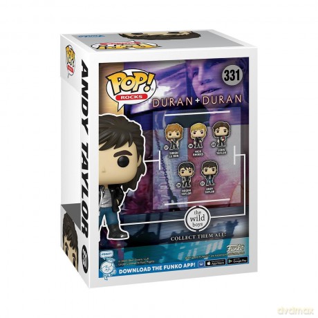 Duran Duran POP! Rocks Vinyl Figur Wild Boys Andy [FIGURKA]