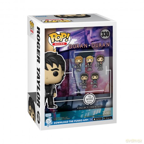 Duran Duran POP! Rocks Vinyl Figur Wild Boys Rodge [FIGURKA]
