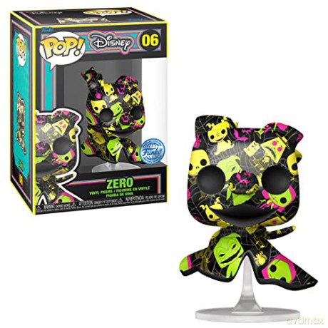 Funko Art Series Disney Nightmare Before Christmas Zero POP Vinyl Figures [FIGURKA]