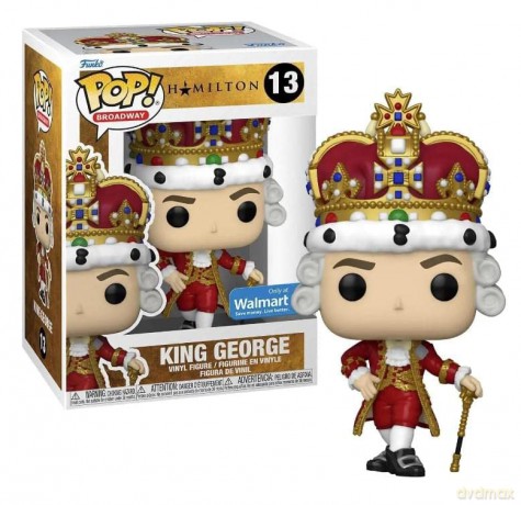 Funko Broadway Hamilton King George POP Vinyl Figures [FIGURKA]