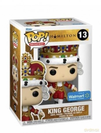 Funko Broadway Hamilton King George POP Vinyl Figures [FIGURKA]