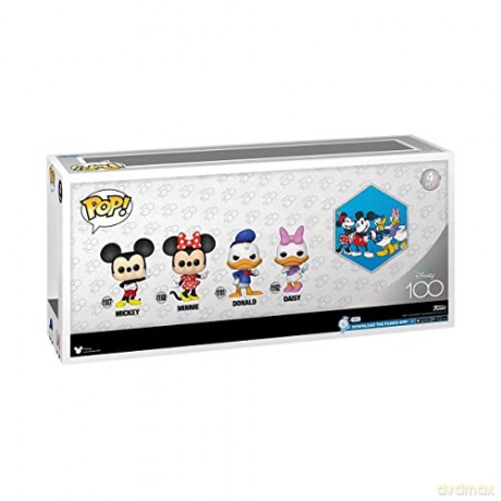Funko Disney 100 Mickey Friends 4PK Mickey Minnie Donald Daisy POP Vinyl Figures [FIGURKA]