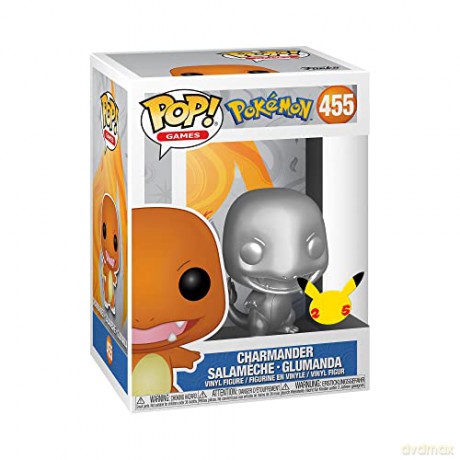 Funko Games Pokemon Metalic Charmander POP Vinyl Figures [FIGURKA]