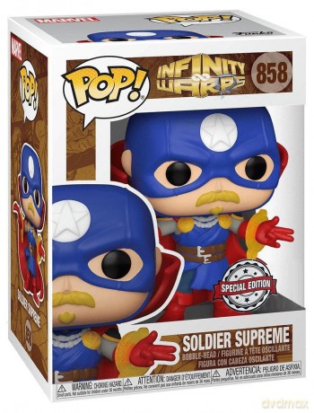 Funko Marvel Infinity Warps Soldier Supreme POP Vinyl Figures [FIGURKA]