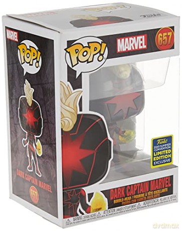 Funko Marvel Marvel Dark Captain Marvel POP Vinyl Figures [FIGURKA]