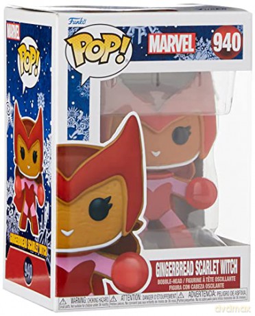 Funko Marvel Marvel Holiday Gingerbread Scarlet Witch POP Vinyl Figures [FIGURKA]