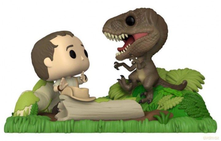 Funko Moments Jurassic Park Muldoon Raptor Hunt POP Vinyl Figures [FIGURKA]
