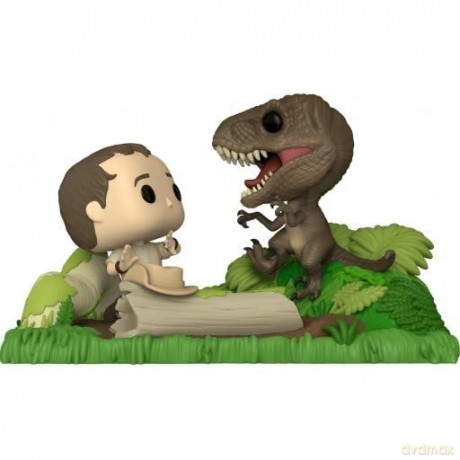 Funko Moments Jurassic Park Muldoon Raptor Hunt POP Vinyl Figures [FIGURKA]