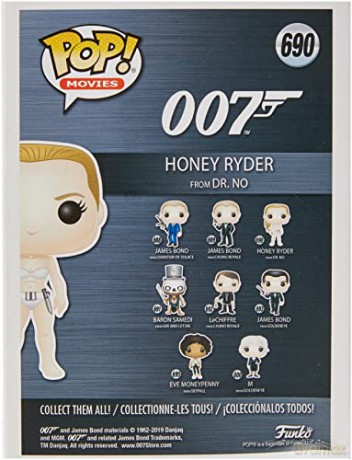 Funko Movies James Bond Honey Ryder Ursula Andress POP Vinyl Figures [FIGURKA]