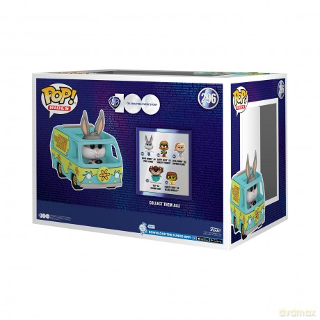 Funko Rides Warner Bros 100 Mystery Machine w Bugs Bunny POP Vinyl Figures [FIGURKA]