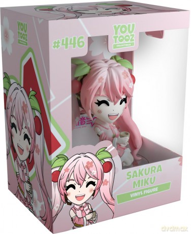 Hatsune Miku Vinyl Figur Sakura Miku 9 cm [FIGURKA]