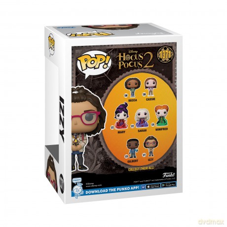 Hocus Pocus 2 POP! Disney Vinyl Figur Izzy 9 cm [FIGURKA]