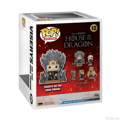 House of the Dragon POP! Deluxe Vinyl Figur Visery [FIGURKA]