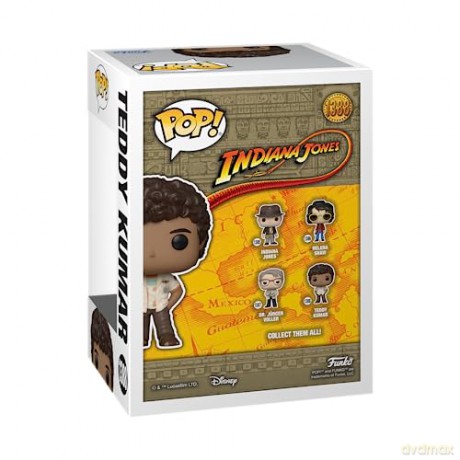 Indiana Jones 5 POP! Movies Vinyl Figur Teddy Kuma [FIGURKA]