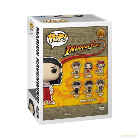 Indiana Jones POP! Movies Vinyl Figur Marion 9 cm [FIGURKA]