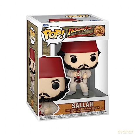 Indiana Jones POP! Movies Vinyl Figur Sallah 9 cm [FIGURKA]