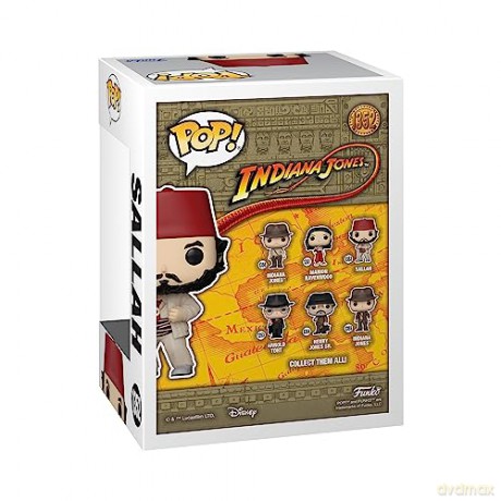 Indiana Jones POP! Movies Vinyl Figur Sallah 9 cm [FIGURKA]