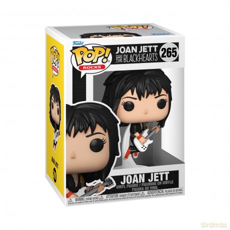 Joan Jett POP! Rocks Vinyl Figur 9 cm [FIGURKA]