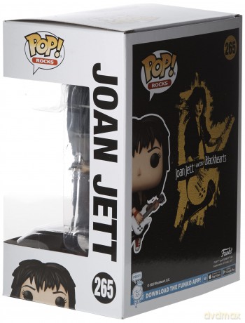 Joan Jett POP! Rocks Vinyl Figur 9 cm [FIGURKA]