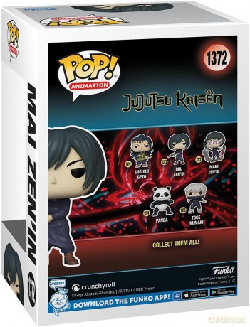 Jujutsu Kaisen POP! Animation Vinyl Figur Mai Zeni [FIGURKA]