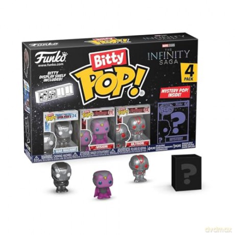 Marvel Bitty POP! Vinyl Figuren 4er-Pack Iron Man [FIGURKA]