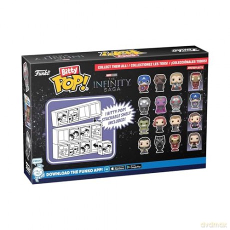 Marvel Bitty POP! Vinyl Figuren 4er-Pack Iron Man [FIGURKA]