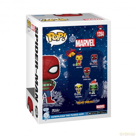 Marvel Holiday POP! Marvel Vinyl Figur Spider-Man [FIGURKA]