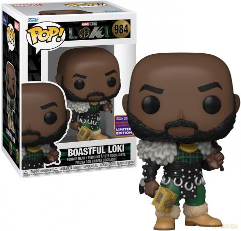 Marvel Loki POP! Deluxe Vinyl Figur Boastful Loki [FIGURKA]