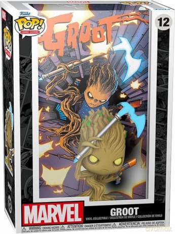 Marvel POP! Comic Cover Vinyl Figur Groot 9 cm [FIGURKA]