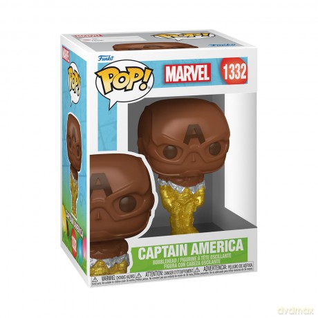 Marvel POP! Vinyl Figur Easter Chocolate Captain A [FIGURKA]