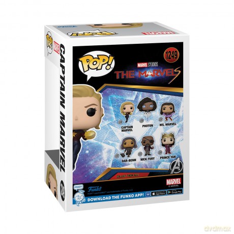 Marvel: Funko Pop! - The Marvels - Captain Marvel (vinyl Figure 1249) [FIGURKA]