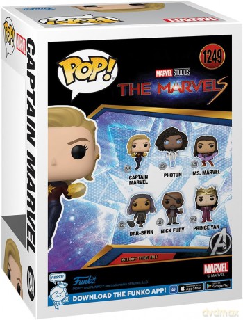 Marvel: Funko Pop! - The Marvels - Captain Marvel (vinyl Figure 1249) [FIGURKA]